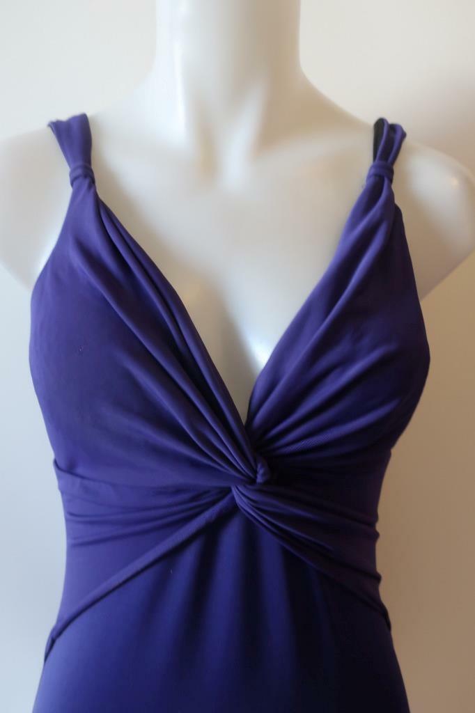 WOMENS MIRACLESUIT PURPLE ONE PIECE SWIMSUIT 10 * Gem