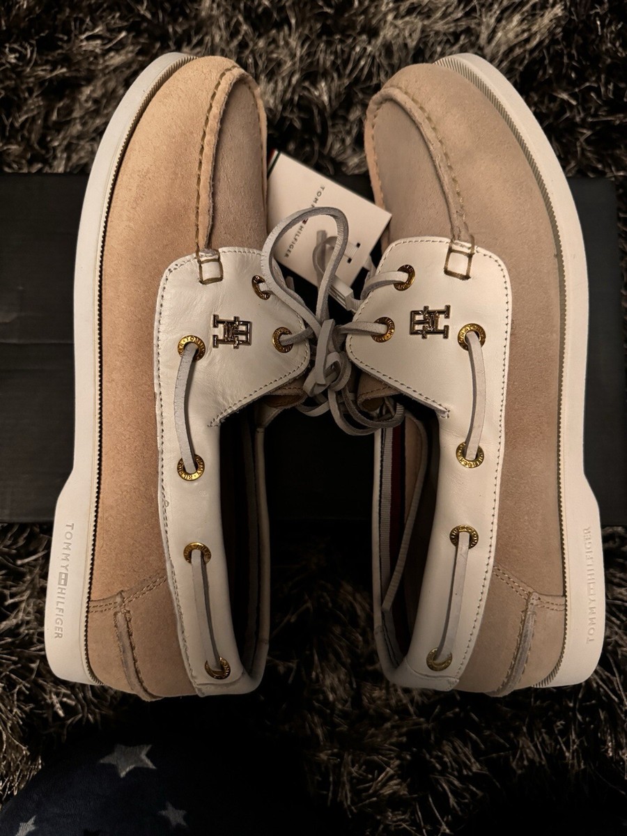 Tommy Hilfiger Boat Shoes Ladies RRP £110 brand new UK