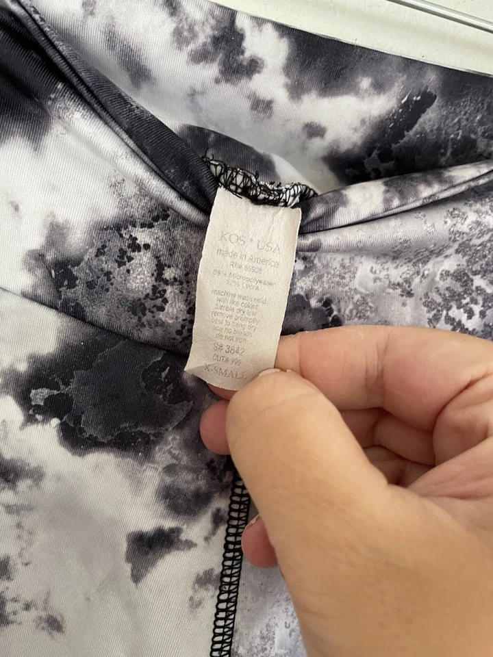 Kos Usa Womens Leggings, Gray, Athletic Pants, Size XS - Image 4 of 4