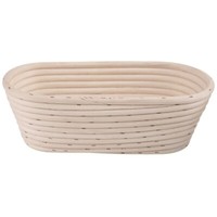 Orion GäRköRbchen Brotteig GäRkorb Brotform Aus Rattan FüR Ovales Brot 26X13 Cm
