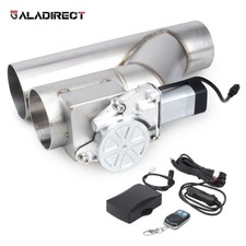For Universal 2.5 Stainless Dual Electronic Exhaust Control Valve W Wireless