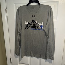 Under Armour Long Sleeve Shirt Mens Seton Hall Baseball Sz MHeat Gear ( St Pier)