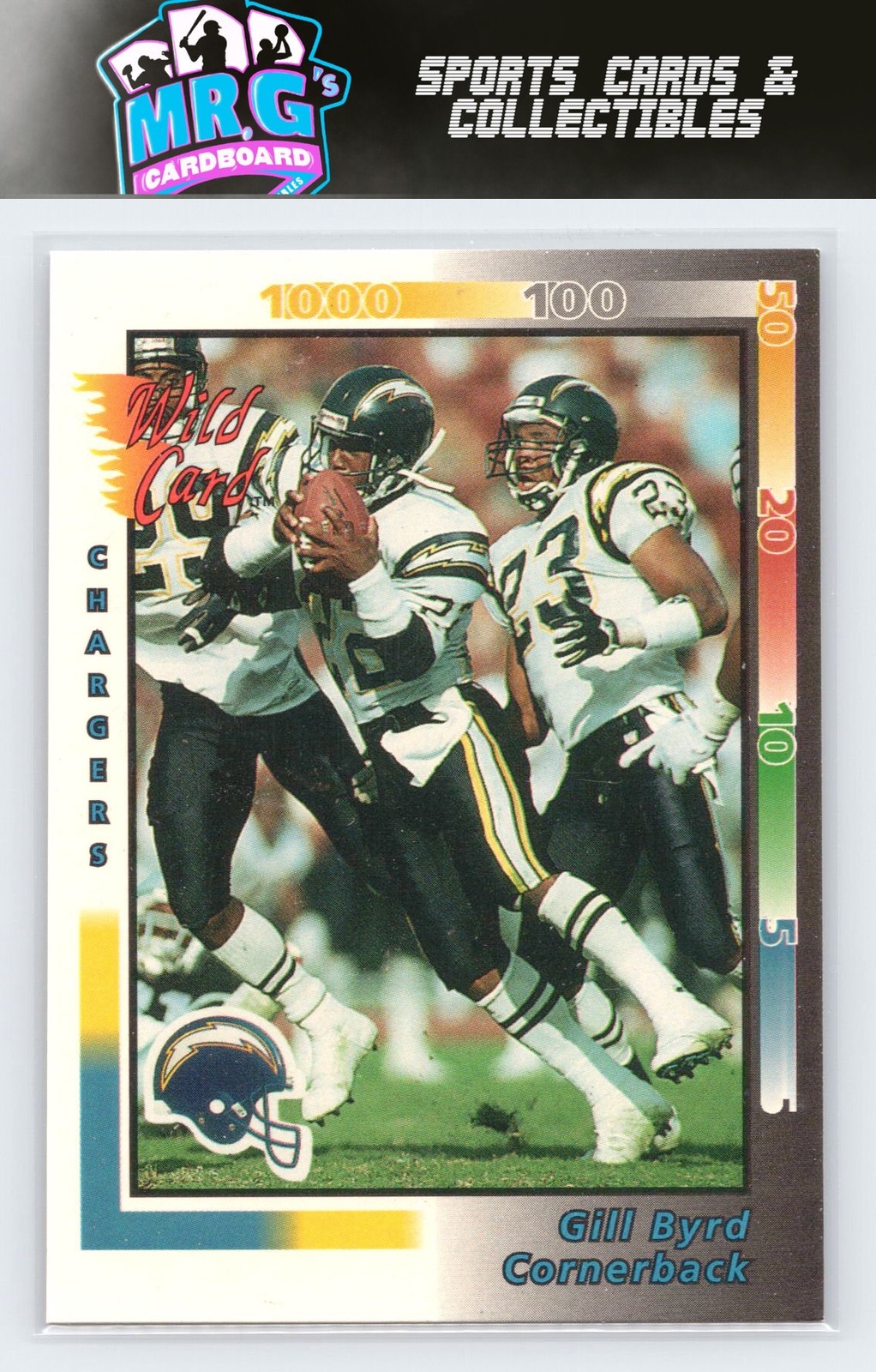 1992 Wild Card #276 Gill Byrd
