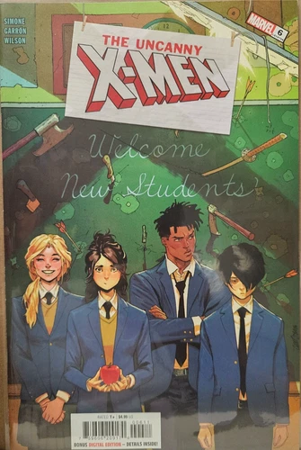 UNCANNY X-MEN #6 MARVEL 2024 DAVID MARQUEZ MAIN COVER (706)