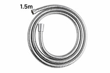 Edelstahl Brauseschlauch Duschschlauch 150cm 1/2 Zoll G1/2 Silber NEU