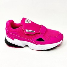 Adidas Originals Falcon RX Pink Black White Womens Size 6.5 Sneakers EE5114