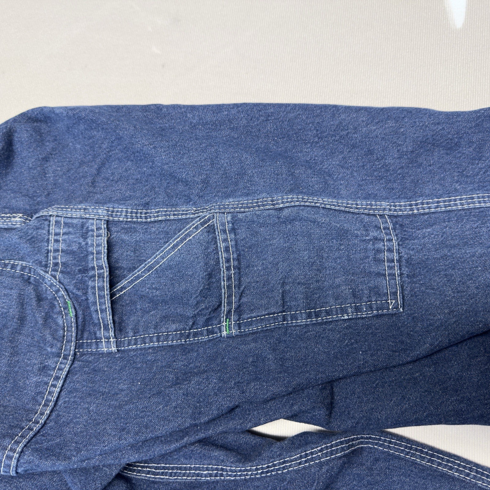 Pointer Brand Blue Denim Overalls w/Pointer Brand… - image 12