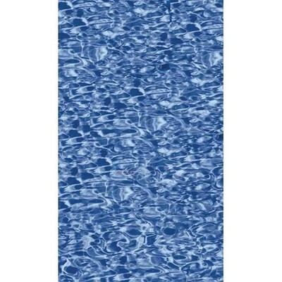 Swirl Blue Vinyl Liner Swimming Pool Patch 8'' x 2 Ft Floor Wall Repair Patch