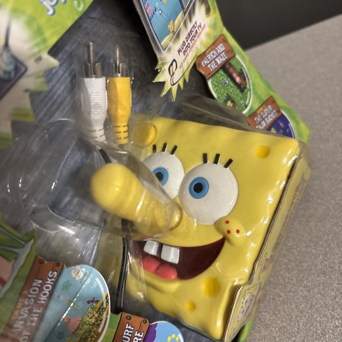 SpongeBob SquarePants TV Games (TV game systems, 2004) for sale