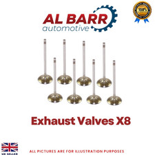 BMW-MINI N47 2.0 DIESEL ENGINE N47D20A B37C15A EXHAUST  VALVES - 8 PCS SET