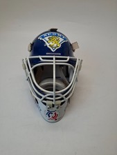 NHL Ice Hockey 1996 World Cup Suomi Finland Mini Goalie Helmet Mask Riddell USA