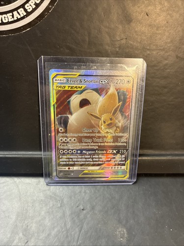 Eevee & Snorlax GX — Team Up