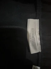 essentials fear of gods sweatpants Large In Black Stretch Limo Colorway