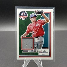 2022 Panini USA Baseball Stars & Stripes Jersey James Tronstein Rookie