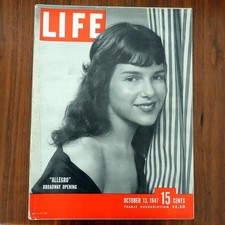 Life Magazine October 13 1947 Alegro Katrina Van Oss Cover Picasso Car Ads