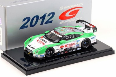 1:43 Ebbro Nissan GT-R Super GT500 D´Station ADVAN GT-R 2012 #24 Low Down Force