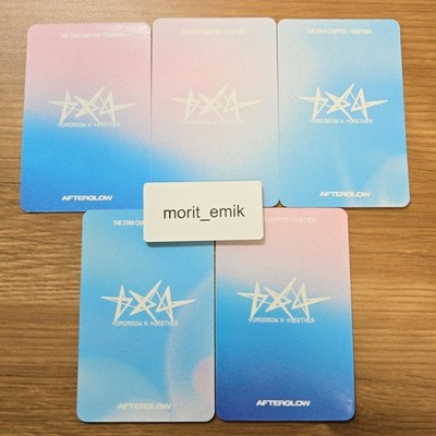 TOMORROW X TOGETHER Afterglow Ver 未開封 TOMORROW X TOGETHER - 新品未開封 txt together after glow
