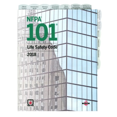 Highlighted and Tabbed - NFPA 101 Life Safety Code 2018