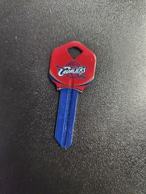 SMALL NBA CLEVELAND CAVALIERS KWIKSET KW1/KW10 KEY BLANK - READ DETAILS BELOW