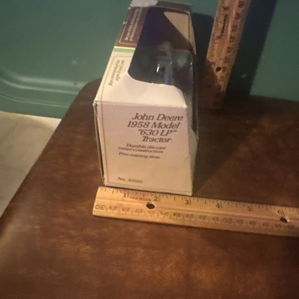 ERTL John Deere 1/43 Scale 1958 630 LP Die Cast Tractor In Original New In Box - Image 4 of 4