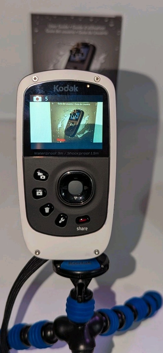 【希少・美品】Kodak PlaySport Zx5 BURTONエディション Digital Camcorder Kodak Burton Edition PlaySport ZX5 Waterproof
