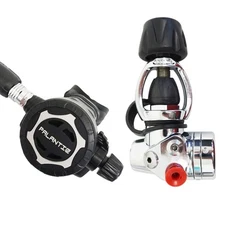 Palantic AS104 Ice Diving Regulator – Overbalanced Diaphragm, 27″ Hose, Yoke