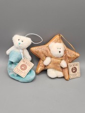 Boyds Bears Miniature Plush Christmas Ornaments - You pick yours.