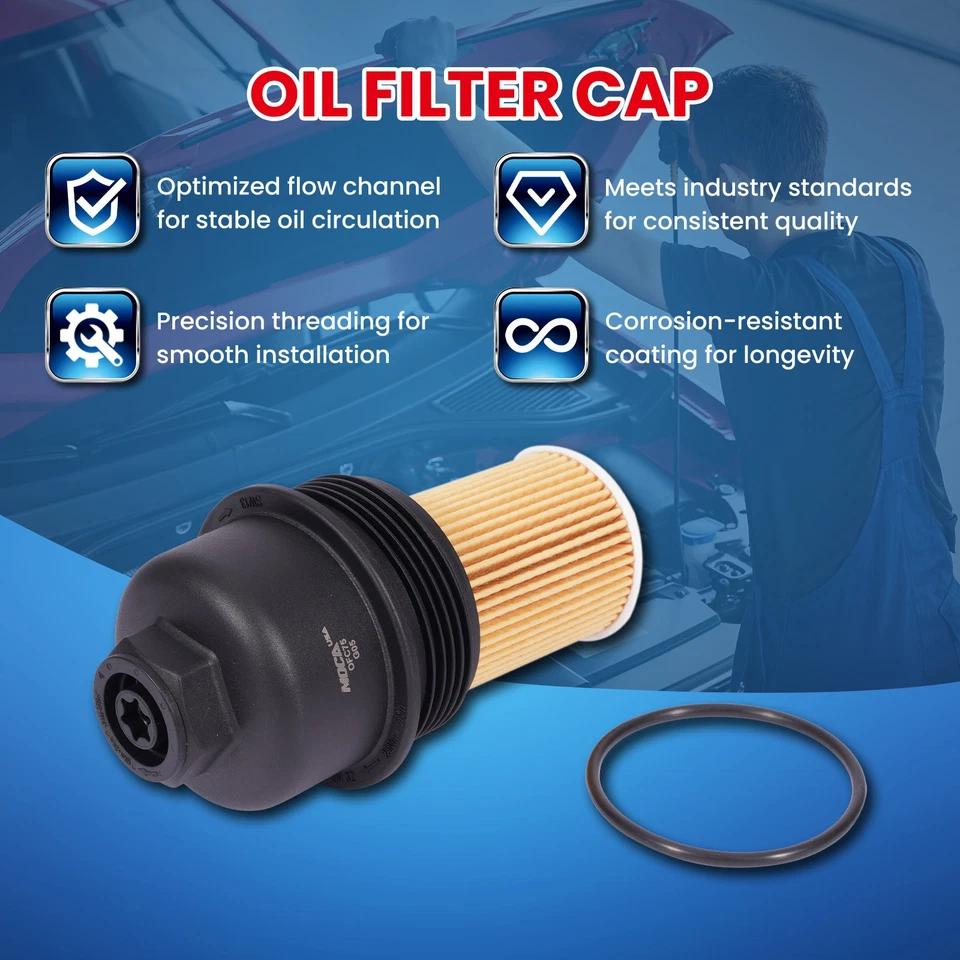 Tapa de filtro de aceite para BMW i8 X1 X2 Mini Cooper Clubman Countryman 1,5 L 2,0 L Foto 3 de 4