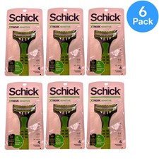 Schick Xtreme Sensitive Disposable Razors 4 Ct 6 Pack New