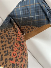 Codello Damen Schal blau braun weich und warm Groß