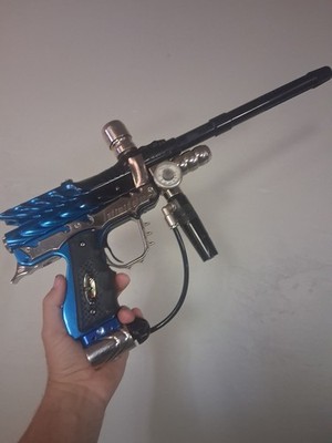 Bob Long 2k2 dragon intimidator paintball marker gun vintage timmy Black Blue 