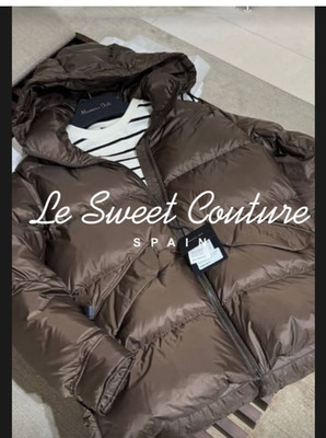 MASSIMO DUTTI WOMAN FW25 Water-repellent puffer jacket brown 6721/121