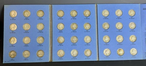 90% Silver Coins Scrap Bullion Lot – Washington Quarters – 36 Coins Pre 1964