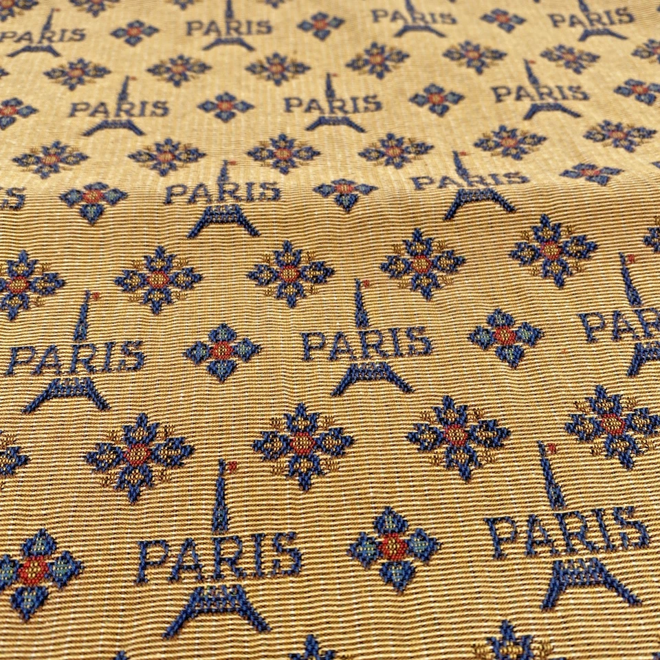 Royal Tapisserie Paris Eiffel Tower Throw Pillow Cover Tapestry France Velvet - Image 4 of 4