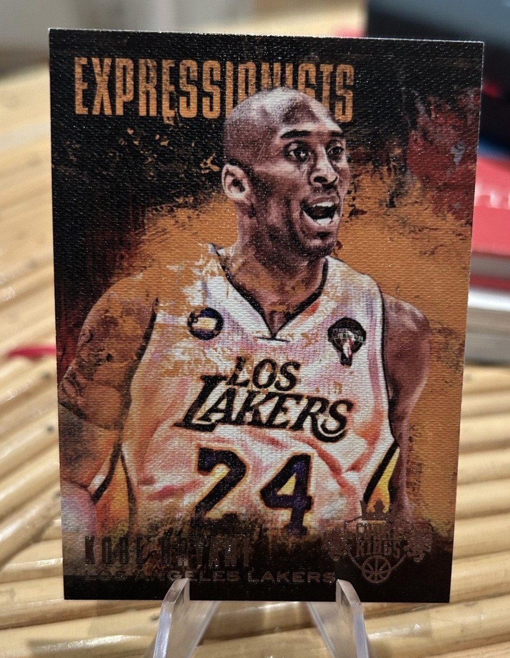 2013-14 PANINI COURT KINGS SSP CASE HIT KOBE BRYANT EXPRESSIONIST MINT $$