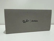 Ray-Ban Meta Wayfarer Glasses F-Shiny Black/Clear Lens Size 50 RW4006 *NEW*