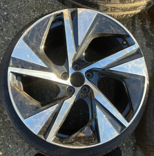 1 x GENUINE VOLVO XC90 BLACK 20” ALLOY WHEEL RIM 9J ET38.5 32209411