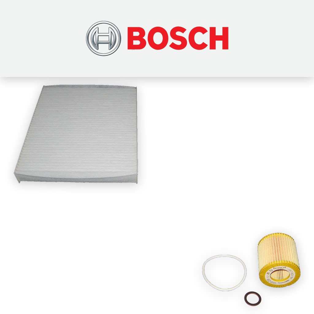 SERVICE KIT for SKODA FABIA (5J) 1.2 BOSCH OIL CABIN FILTERS (2006-2010)