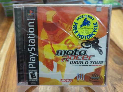 New Moto Racer World Tour (Sony PlayStation 1 PS1, 2000) Sealed
