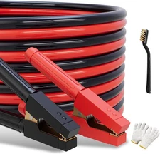 Heavy Duty Jumper Cables for Car Battery, 0 Gauge 30 Feet 1000AMP