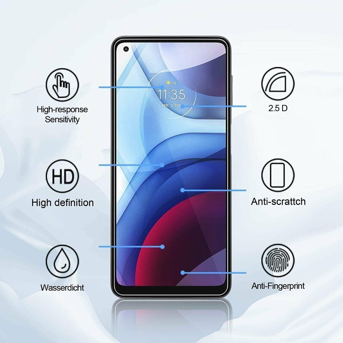 その他 GLASS SCREEN PRO + PREMIUM TEMPERED 2-Pack Screen Pro Premium Tempered Glass Screen Protector