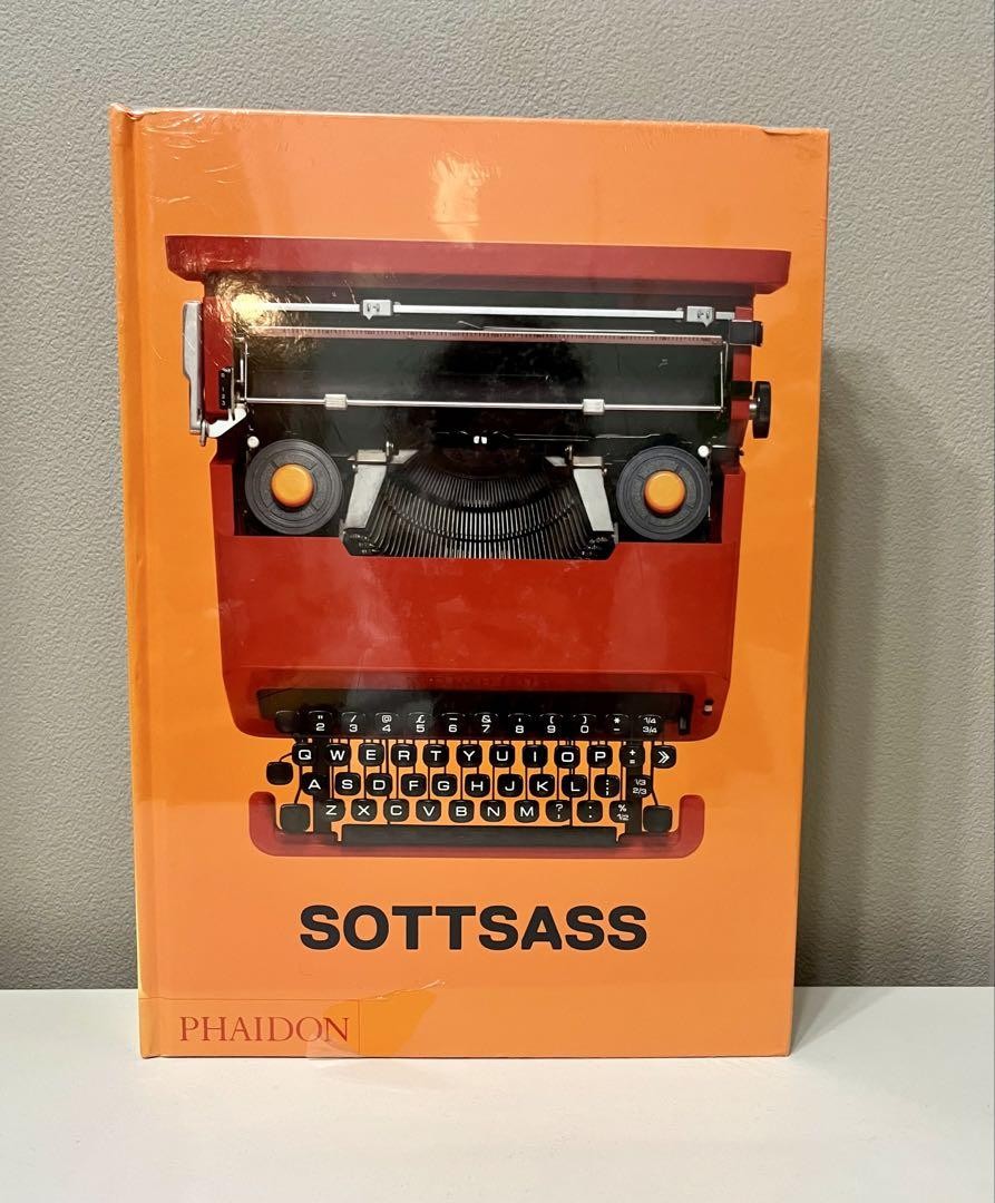 Sottsass Art Book Phaidon Typwriter Cover Used Slightly Sun
