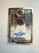 2024 Bowman Chrome 1st  Auto Miguel Palma Astros