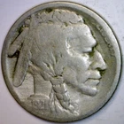 1921s Buffalo Nickel Better KEY Date Coin # Ac. Dt. 1921 S  NR