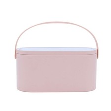2025 Makeup Case with Mirror, Portable Cosmetics Box with LED Lighted Mirror ...