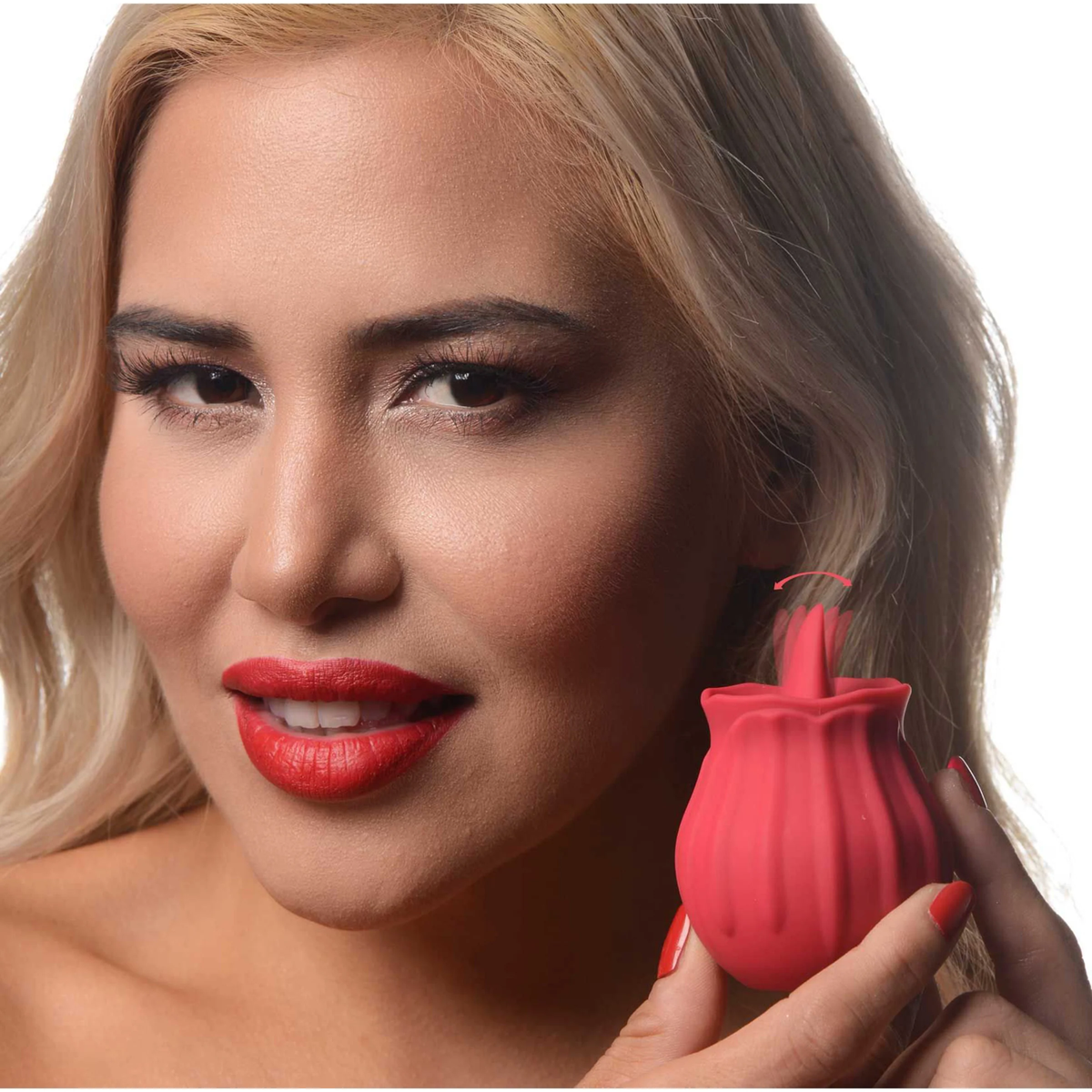 Blooomgasm Rose Clit Tongue Licking VibratorWomens Suction Massager Sex  Toy | eBay