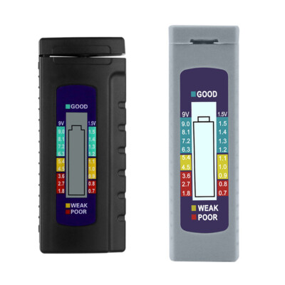 Digital Display Universal Battery Tester Checker For AAA AA 9V,1.5V Button Cell
