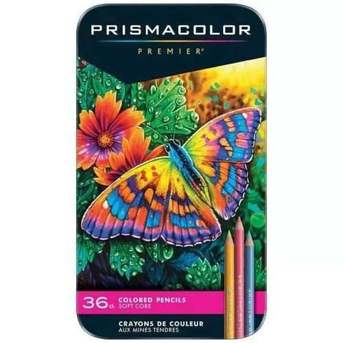 PRISMACOLOR SOFT CORE PENCILS. 36 PACK SEALED PACK.