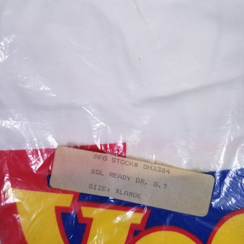 VTG 1994 Bud Light "Yes I Am" Dr. G Shirt Sz XL Shirt NEW SEALED See Pics - Picture 2 of 8