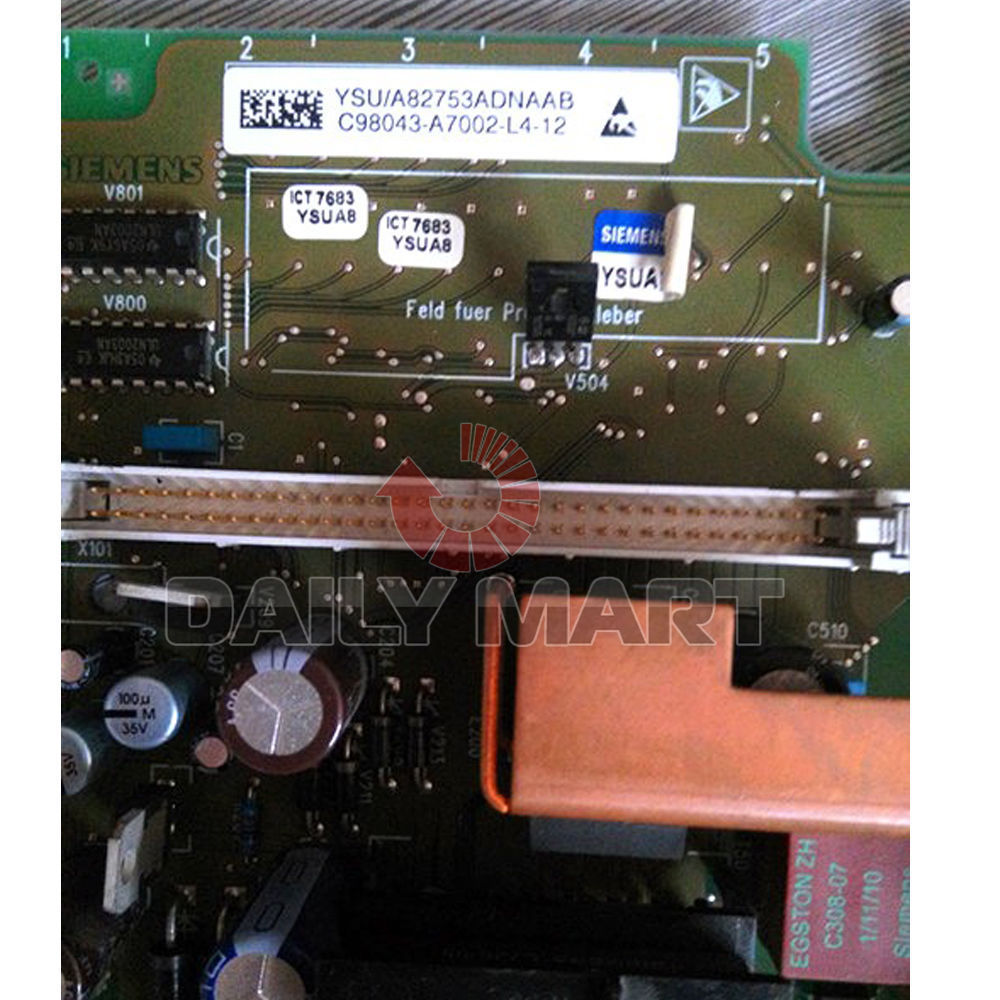 SIEMENS C98043-A7002-L4-12 CONVERTER POWER INTERFACE SUPPLY